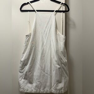 Zara white Fabric dress